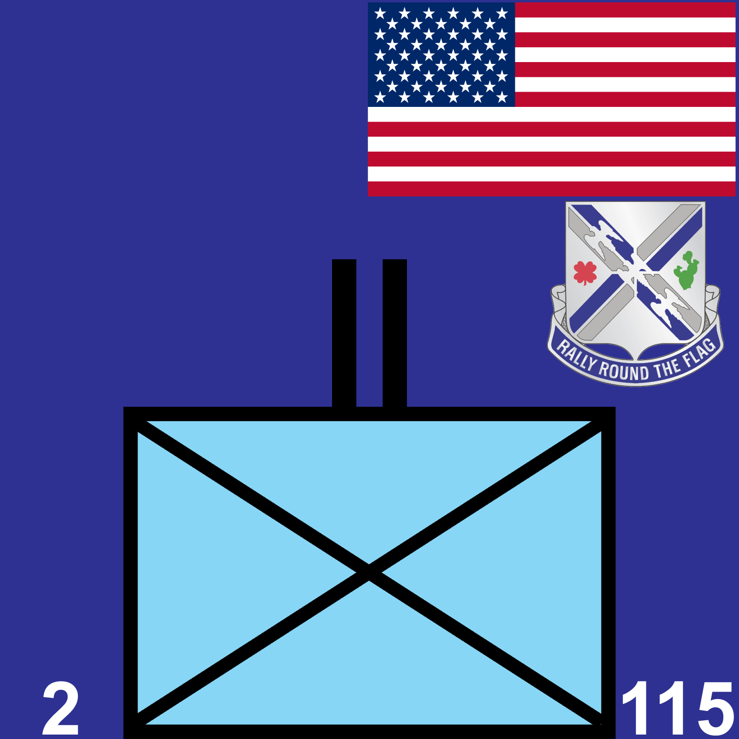 2d Battalion, 115th Infantry Regiment icon